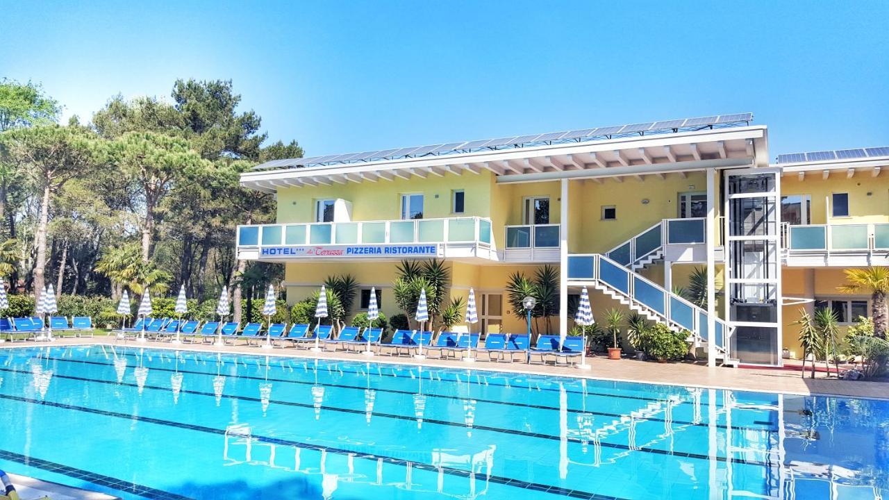 Hotel Alla Terrazza Bibione Exterior foto